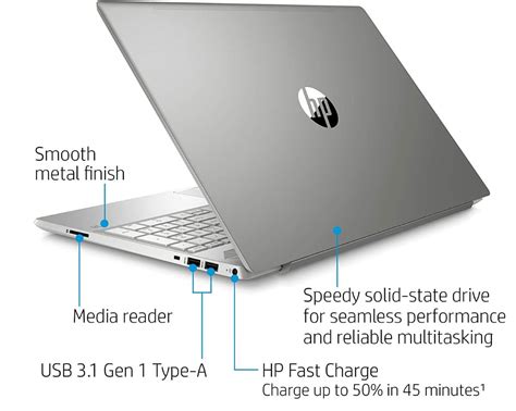 hp pavilion laptop specs.